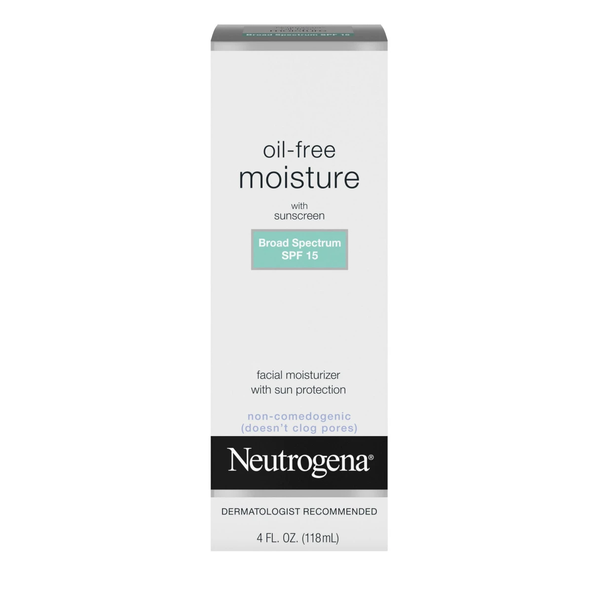 Neutrogena Oil Free Facial Moisturizer With SPF 15 Sunscreen, 4 Fl Oz 4 Neutrogena Oil Free Facial Moisturizer With SPF 15 Sunscreen, 4 Fl Oz - Image 2