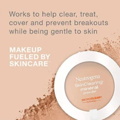 Neutrogena SkinClearing Mineral Acne-Concealing Pressed Powder Compact, Shine-Free & Oil-Absorbing Makeup With Salicylic Acid To Cover, Treat & Prevent Acne Breakouts, Honey 85,.38 Oz 5 Neutrogena SkinClearing Mineral Acne-Concealing Pressed Powder Compact, Shine-Free & Oil-Absorbing Makeup With Salicylic Acid To Cover, Treat & Prevent Acne Breakouts, Honey 85,.38 Oz -Neutrogena Store 086800438694 2