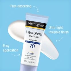 Neutrogena Ultra Sheer Dry-Touch Sunscreen Lotion Broad Spectrum SPF 70 -Neutrogena Store 2592307cm alt01