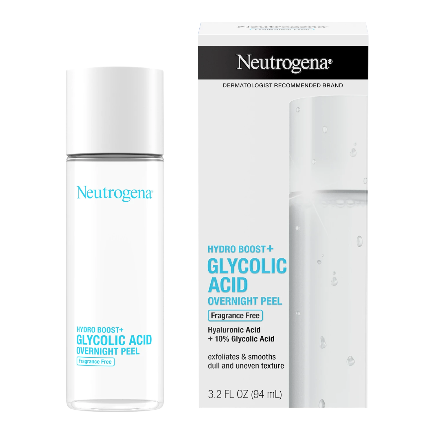 Neutrogena Hydro Boost+ Glycolic Acid Overnight Face Peel 8 Neutrogena Hydro Boost+ Glycolic Acid Overnight Face Peel - Image 6