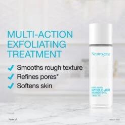 Neutrogena Hydro Boost+ Glycolic Acid Overnight Face Peel 12 Neutrogena Hydro Boost+ Glycolic Acid Overnight Face Peel -Neutrogena Store 2601031 alt03
