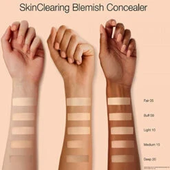 Neutrogena SkinClearing Blemish Concealer Face Makeup With Salicylic Acid Acne Medicine, Non-Comedogenic And Oil-Free Concealer Helps Cover, Treat & Prevent Breakouts, Light 10.05 Oz -Neutrogena Store 593159168221 2