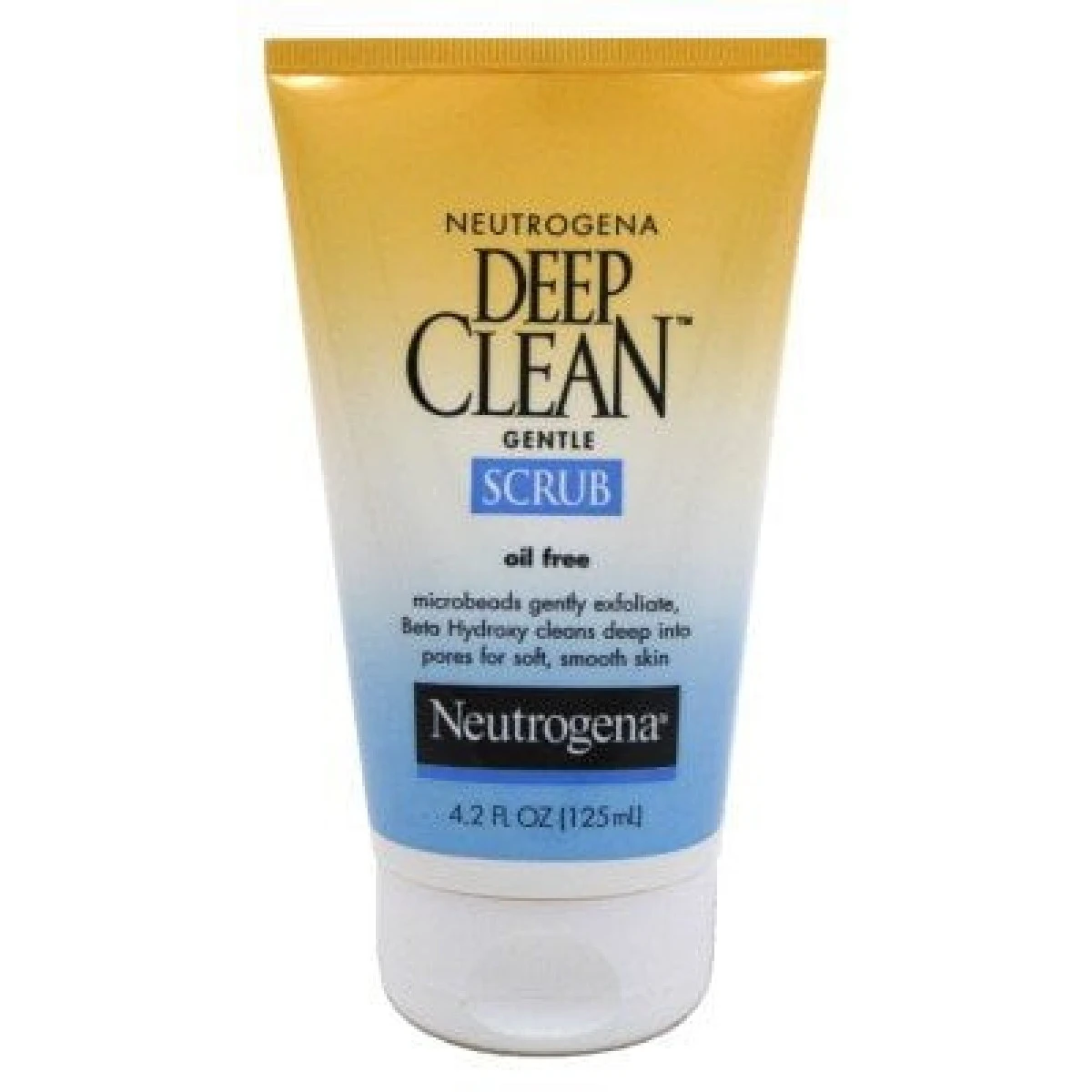 Neutrogena Deep Clean Gentle Daily Facial Scrub, Oil-Free Cleanser, 4.2 Fl. Oz 2 Neutrogena Deep Clean Gentle Daily Facial Scrub, Oil-Free Cleanser, 4.2 Fl. Oz