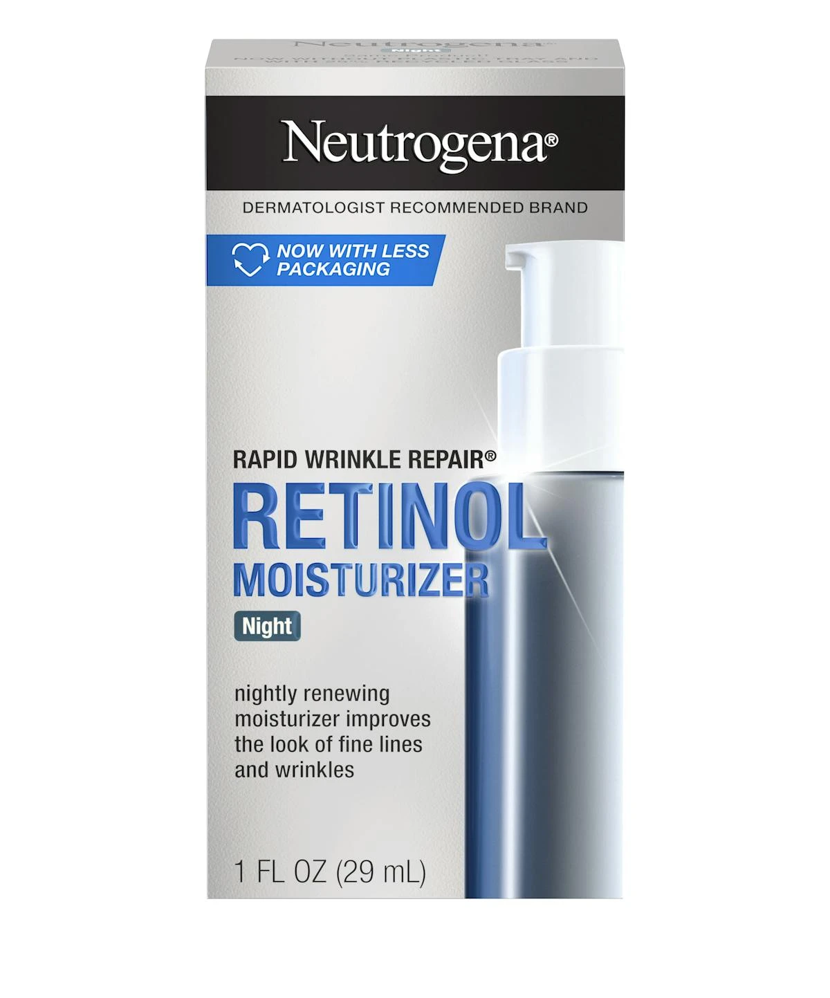 Neutrogena Rapid Wrinkle Repair® Night Face Moisturizer With Retinol, Hyaluronic Acid 6 Neutrogena Rapid Wrinkle Repair® Night Face Moisturizer With Retinol, Hyaluronic Acid - Image 4