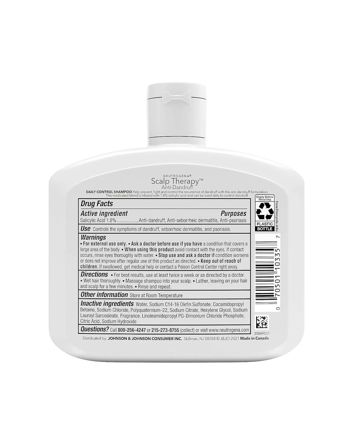 Neutrogena® Scalp Therapy Anti-Dandruff Daily Control 8 Neutrogena® Scalp Therapy Anti-Dandruff Daily Control - Image 7