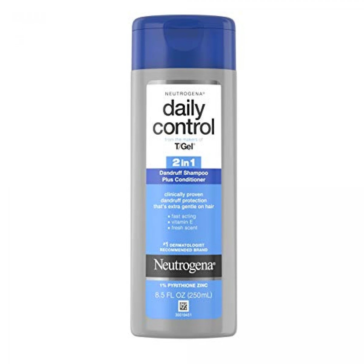 Neutrogena T/Gel Daily Control 2-in-1 Anti-Dandruff Shampoo Plus Conditioner With Vitamin E And Pyrithione Zinc, Fast Acting Relief For Scalp Itching And Flaking, 8.5 Fl. Oz 3 Neutrogena T/Gel Daily Control 2-in-1 Anti-Dandruff Shampoo Plus Conditioner With Vitamin E And Pyrithione Zinc, Fast Acting Relief For Scalp Itching And Flaking, 8.5 Fl. Oz