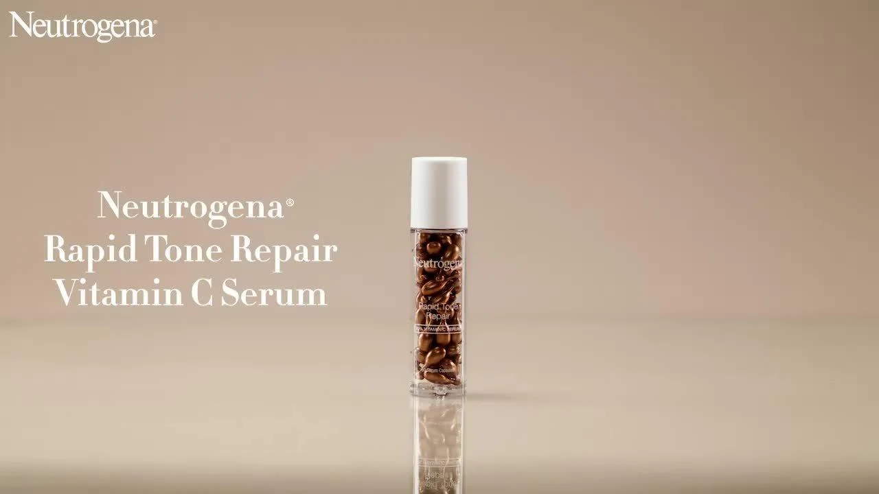 Neutrogena Rapid Tone Repair Vitamin C Serum Capsules 7 Neutrogena Rapid Tone Repair Vitamin C Serum Capsules - Image 5