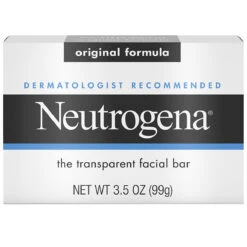 Neutrogena Transparent Facial Bar, Face Wash & Cleanser Original