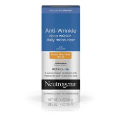 Neutrogena Ageless Intensives Anti-Wrinkle Deep Wrinkle Daily Facial Moisturizer With SPF 20, Retinol And Hyaluronic Acid To Hydrate And Fight Signs Of Aging, 1.4 Oz
