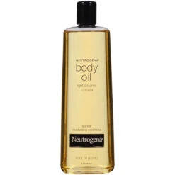 Neutrogena Body Oil, Light Sesame Formula, 16 Ounce (Pack Of 2)
