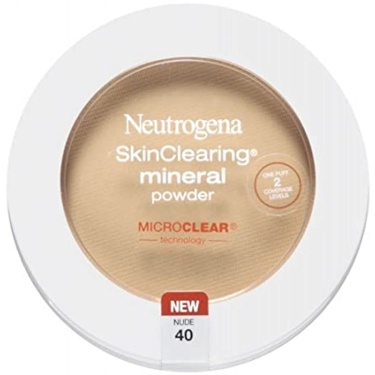Neutrogena SkinClearing Mineral Powder, Nude 40 3 Neutrogena SkinClearing Mineral Powder, Nude 40