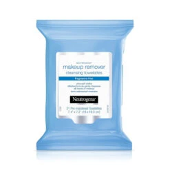 Neutrogena Makeup Remover Cleansing Towelettes, Fragrance Free, 21 Ct