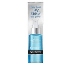 Neutrogena Hydro Boost City Shield Replenishing Facial Mist Gel With Hydrating Hyaluronic Acid And Antioxidants, Non Comedogenic, 3.3 Fl. Oz