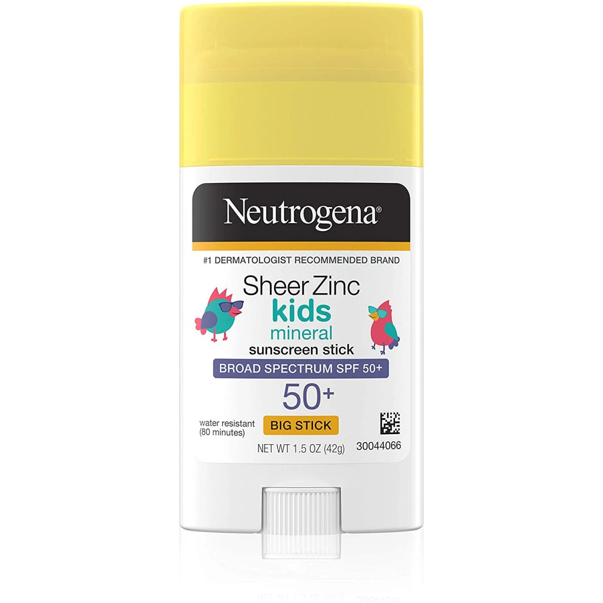 Neutrogena Sheer Zinc Oxide Kids Mineral Sunscreen Stick, Broad Spectrum SPF 50+ And UVA/UVB Protection And Water Resistant With Residue-Free, No-Mess Application, Oil- And Paraben-Free, 1.5 Oz 3 Neutrogena Sheer Zinc Oxide Kids Mineral Sunscreen Stick, Broad Spectrum SPF 50+ And UVA/UVB Protection And Water Resistant With Residue-Free, No-Mess Application, Oil- And Paraben-Free, 1.5 Oz