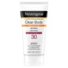 Neutrogena Clear Body Oil-Free Sunscreen Lotion With SPF 30 Fragrance-Free