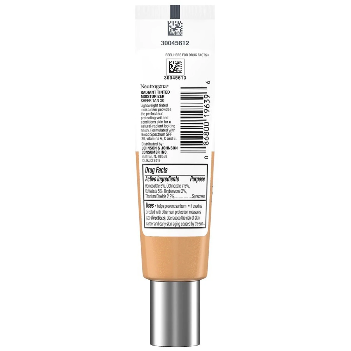 Neutrogena Healthy Skin Radiant Tinted Face Moisturizer, Sheer Tan 30 4 Neutrogena Healthy Skin Radiant Tinted Face Moisturizer, Sheer Tan 30 - Image 2