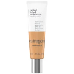 Neutrogena Healthy Skin Radiant Tinted Face Moisturizer, Sheer Tan 30