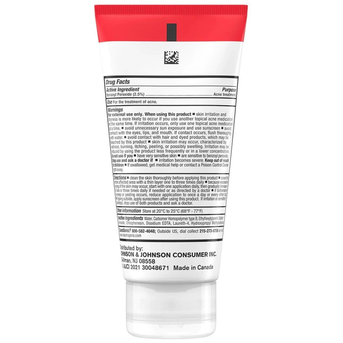 Neutrogena Stubborn Acne AM Treatment With Benzoyl Peroxide Fragrance-Free 4 Neutrogena Stubborn Acne AM Treatment With Benzoyl Peroxide Fragrance-Free - Image 2