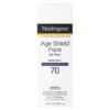 Neutrogena Age Shield Face Oil-Free Sunscreen SPF 70 -Neutrogena Store s20924762