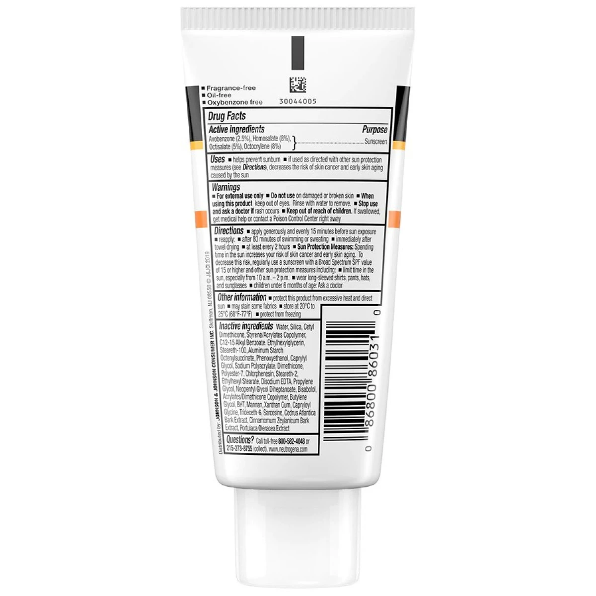 Neutrogena Clear Face Liquid Lotion Sunscreen With SPF 30 4 Neutrogena Clear Face Liquid Lotion Sunscreen With SPF 30 - Image 2
